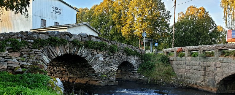 omgivningarna i Hudene